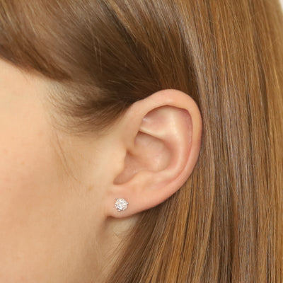Diamond Earrings White Gold