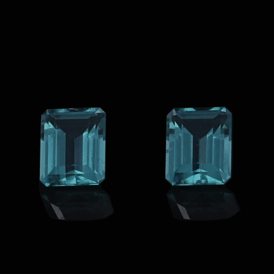 1.57ctw Set of 2 Emerald Tourmalines