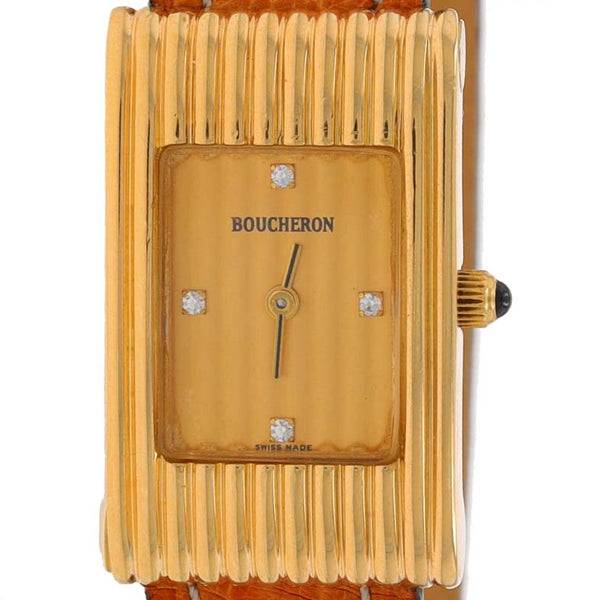 Boucheron Reflet Small Diamond and Synthetic Sapphire Ladies
