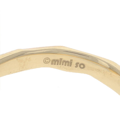 Mimi So Cultured Freshwater Pearl Ring Yellow Gold