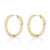 2.07ctw Diamond Earrings Yellow Gold