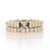 1.05ctw Diamond Engagement Ring & Wedding Band Yellow Gold