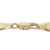 Men's Diamond Cut Figaro Chain Necklace Yellow Gold