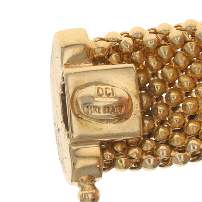 Popcorn Bracelet Yellow Gold