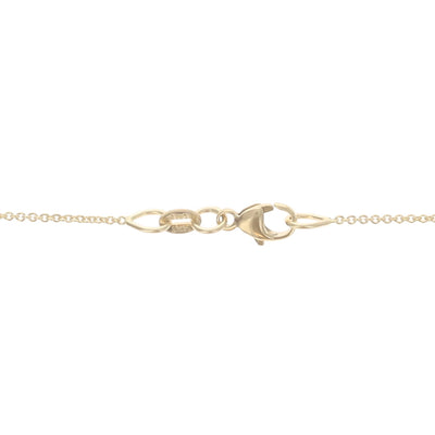 Cable Chain Necklace Yellow Gold