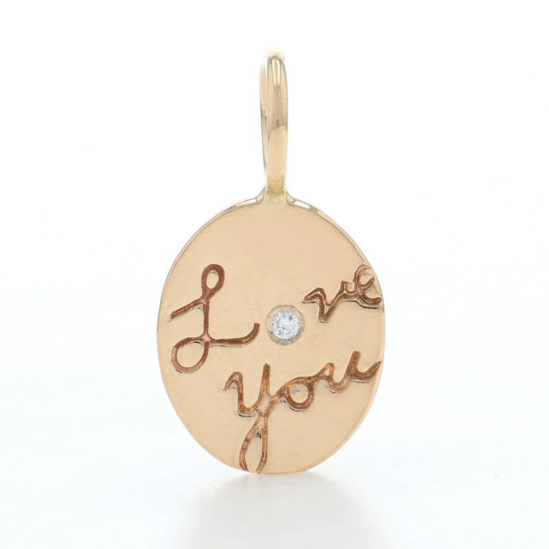 Diamond Women's Pendant Yellow Gold