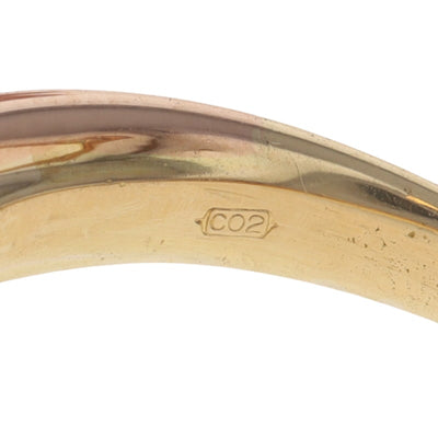Cartier Diamond Women's Ring Yellow Gold