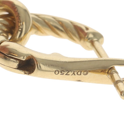 David Yurman Helena Tassle earrings, removable dangles .45ctw Diamond Women's Earrings Yellow Gold