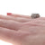 Onyx Ring White Gold