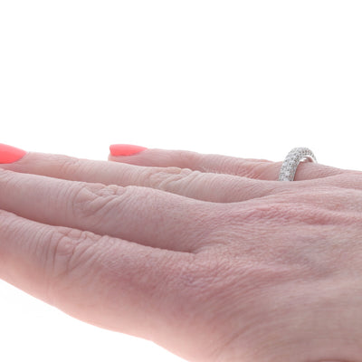.91ctw Diamond Band White Gold
