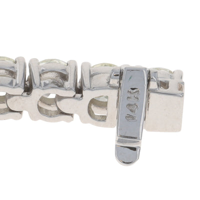 10.07ctw Diamond Bracelet White Gold