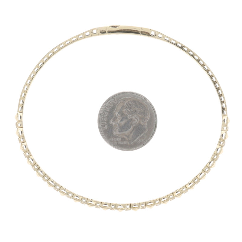.27ctw Diamond Bracelet Yellow Gold