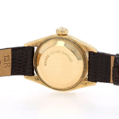 Rolex Lady Datejust President Women's Watch 69178 Yellow Gold Automatic