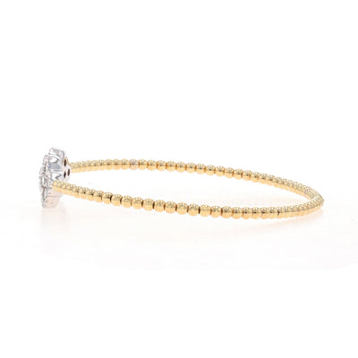 .96ctw Diamond Bracelet Yellow Gold
