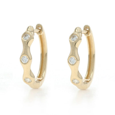 .20ctw Diamond Women's Earrings Yellow Gold