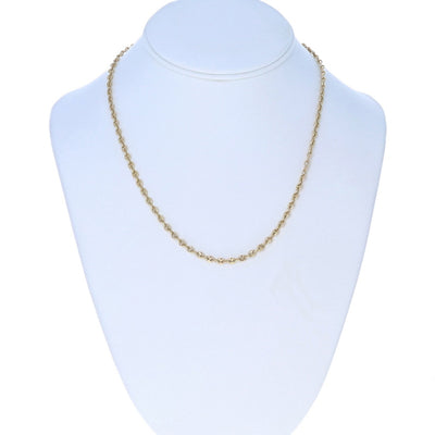 Gucci Link Chain Necklace Yellow Gold