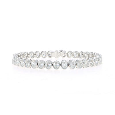 9.30ctw Diamond Bracelet White Gold