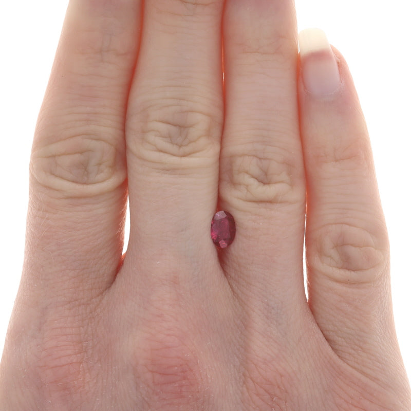 .81ct Oval Ruby