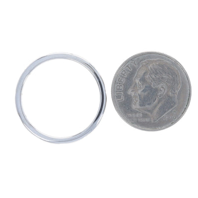 Diamond Band White Gold