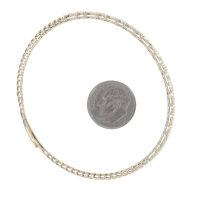 1.06ctw Diamond Women's Bracelet Yellow Gold