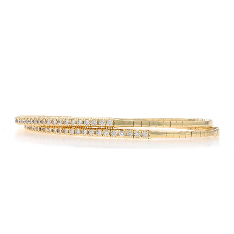 1.71ctw Diamond Bracelet Yellow Gold