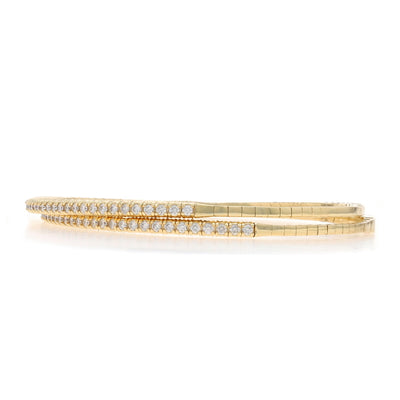 1.71ctw Diamond Bracelet Yellow Gold