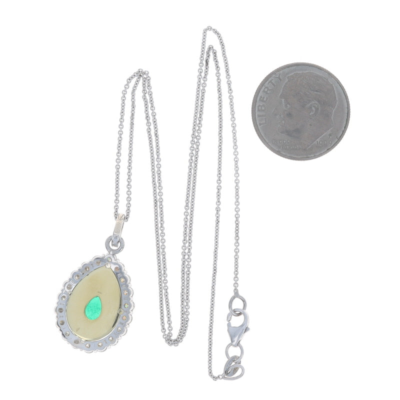2.75ctw Diamond Pendant Necklace White Gold