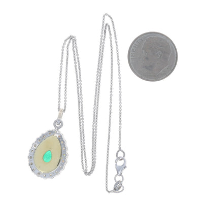 2.75ctw Diamond Pendant Necklace White Gold