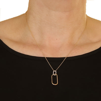 Diamond Pendant Necklace Yellow Gold