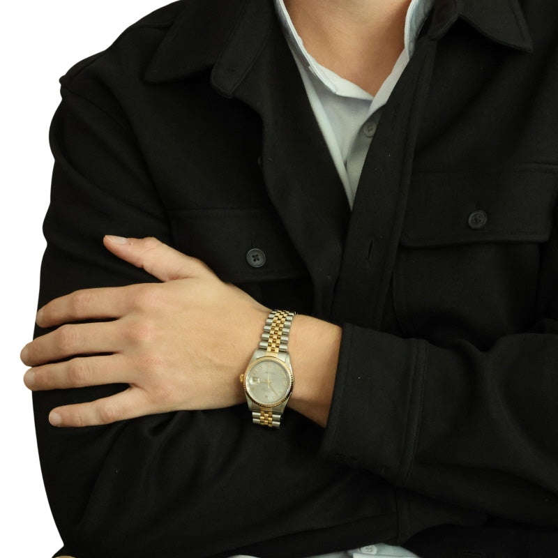 Rolex Datejust Men's Watch 16233 Stainless Steel Automatic