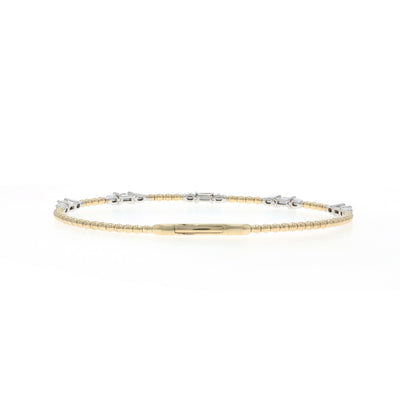 .68ctw Diamond Bracelet Yellow Gold