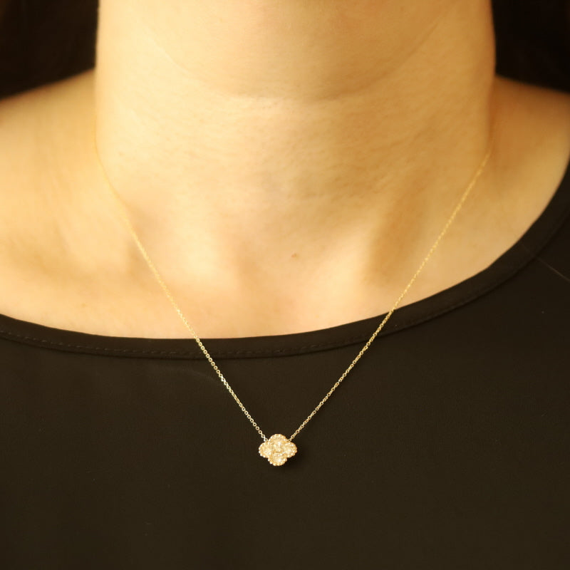 .80ctw Diamond Pendant Necklace Yellow Gold