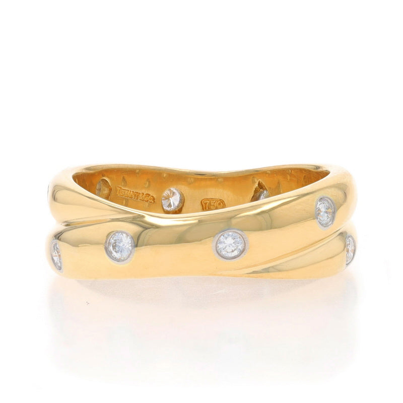 Tiffany & Co. Etoile .30ctw Diamond Band Yellow Gold