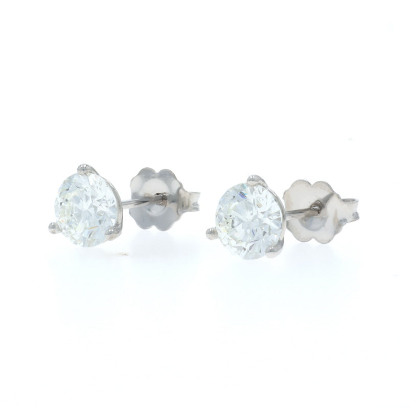 1.80ctw Diamond Earrings White Gold