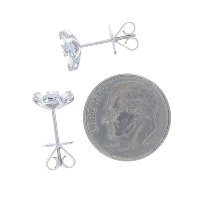.42ctw Diamond Earrings White Gold