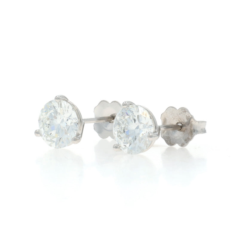 2.00ctw Diamond Earrings White Gold