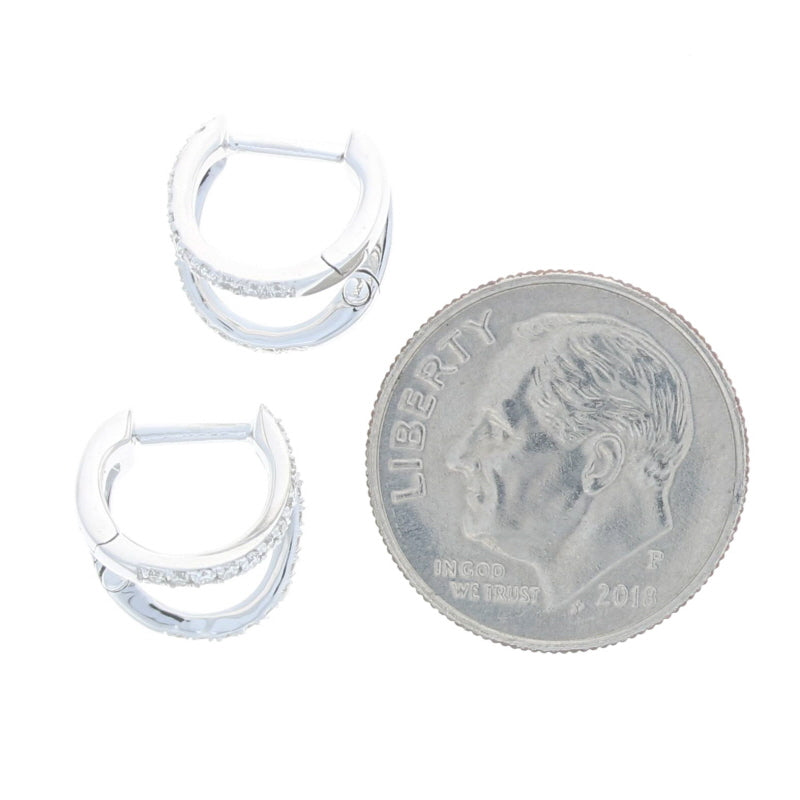 .26ctw Diamond Earrings White Gold
