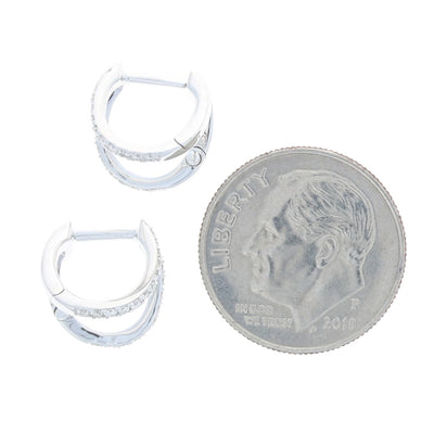 .26ctw Diamond Earrings White Gold