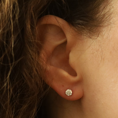 .76ctw Diamond Earrings White Gold