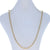 Paperclip Chain Necklace Yellow Gold