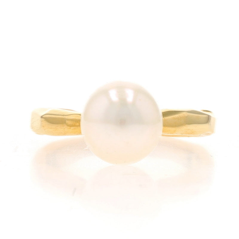 Mimi So Cultured Freshwater Pearl Ring Yellow Gold