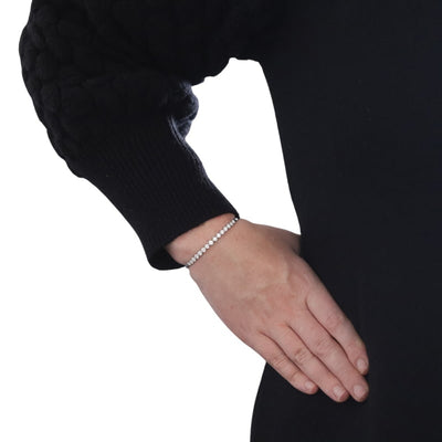 2.14ctw Diamond Women's Bracelet White Gold