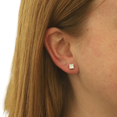 2.02ctw Diamond Women's Earrings White Gold