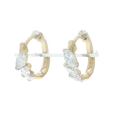 .82ctw Diamond Women's Earrings Yellow Gold