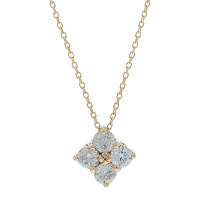 .68ctw Diamond Women's Necklace Yellow Gold