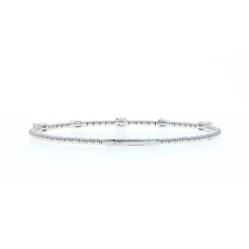1.25ctw Diamond Bracelet White Gold