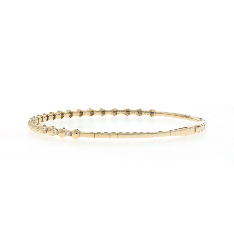 .27ctw Diamond Bracelet Yellow Gold