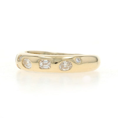 .35ctw Diamond Women's Band Yellow Gold