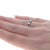 1.28ctw Sapphire and Diamond Band White Gold
