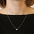 .46ctw Topaz and Diamond Pendant Necklace White Gold